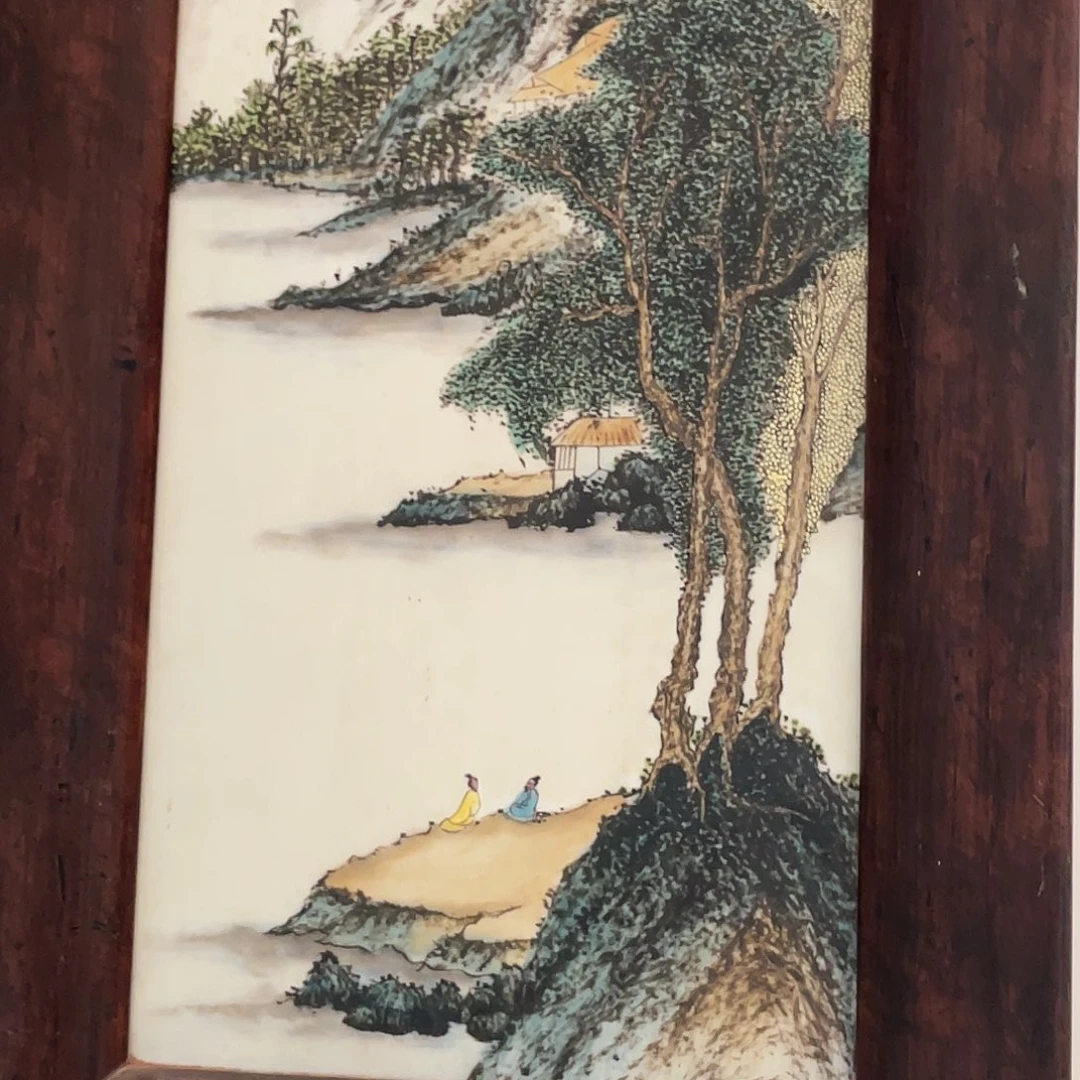 用***9瓷片山水瓷板全品