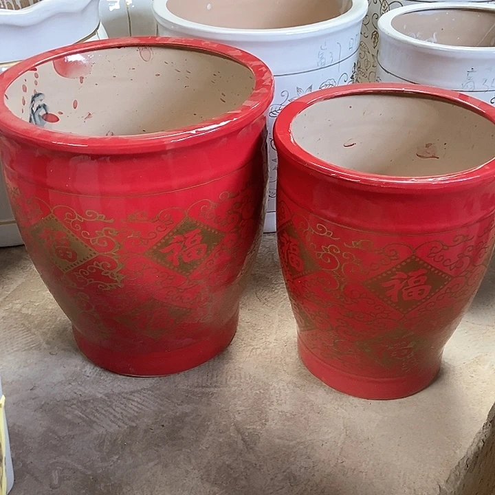 高温烧制特价红色两个