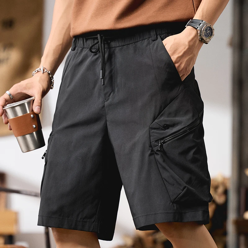 夏季新款工装短裤潮牌户外日系工装裤夏季美式复古裤子男款裤子男