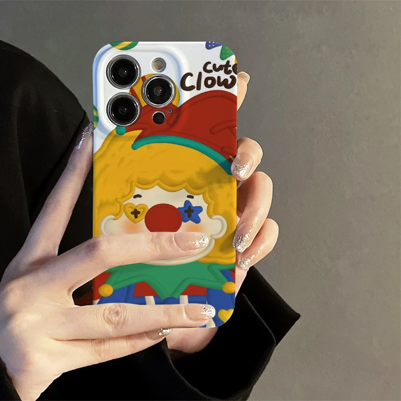 【小丑女孩】适用iphone16promax苹果16手机壳15防摔13/14pro菲林壳