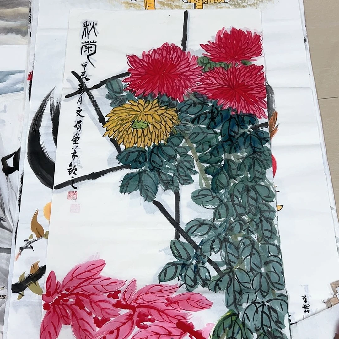 国画国画作品集的