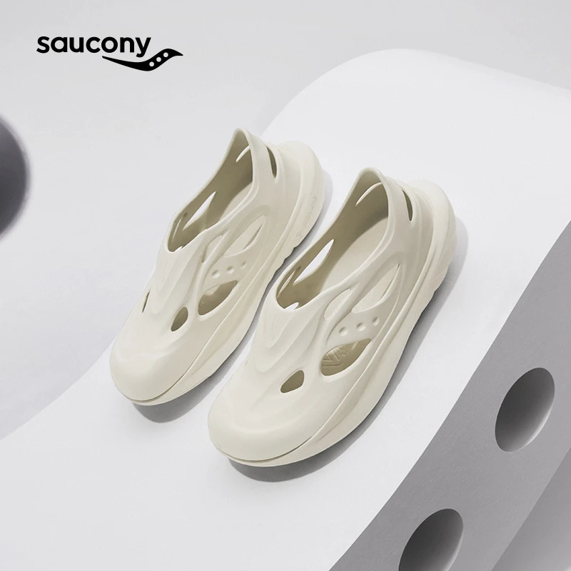 Saucony索康尼CRADLE YAT男女洞洞鞋露营沙滩鞋缓震户外凉拖鞋夏