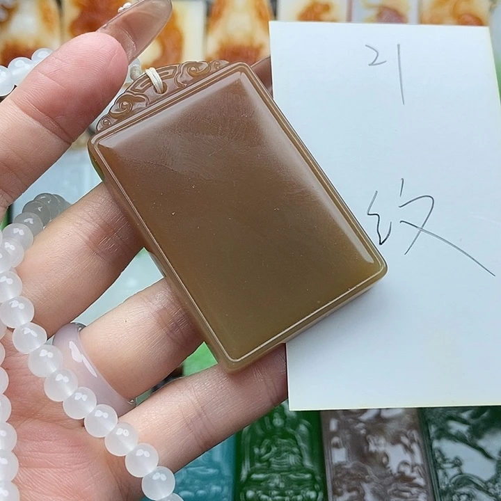颈饰未镶嵌和田玉
