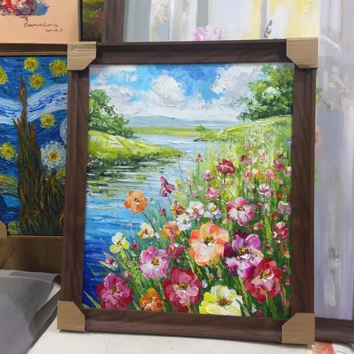 油画油画作品展等活动中