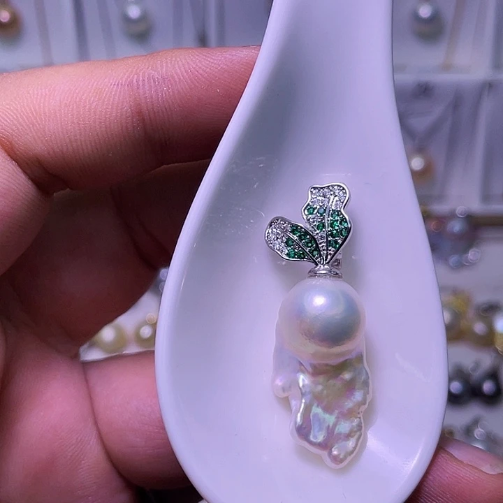 未镶嵌颈饰淡水珍珠33