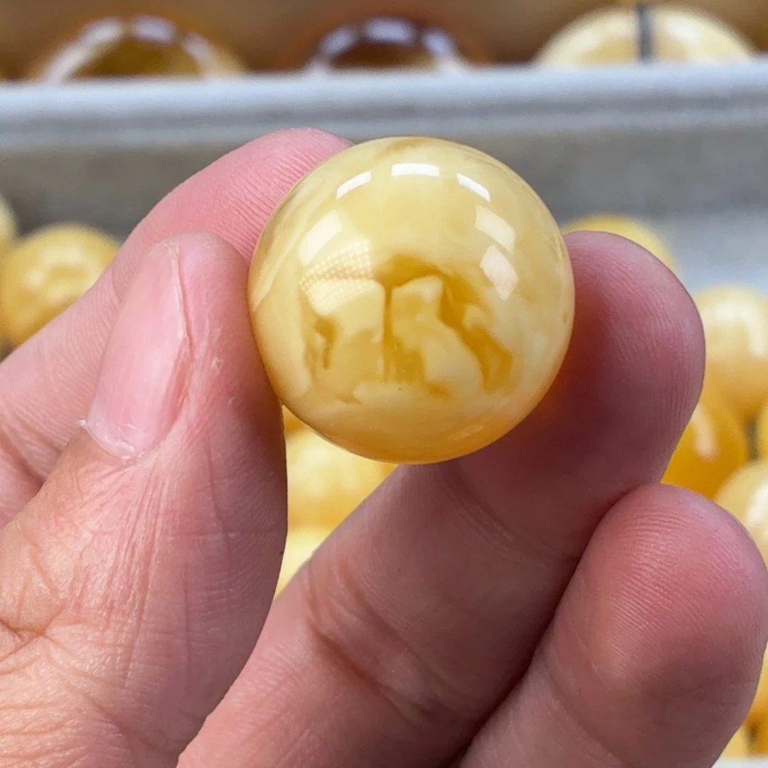 琥珀未镶嵌珠宝奇石21.8mm