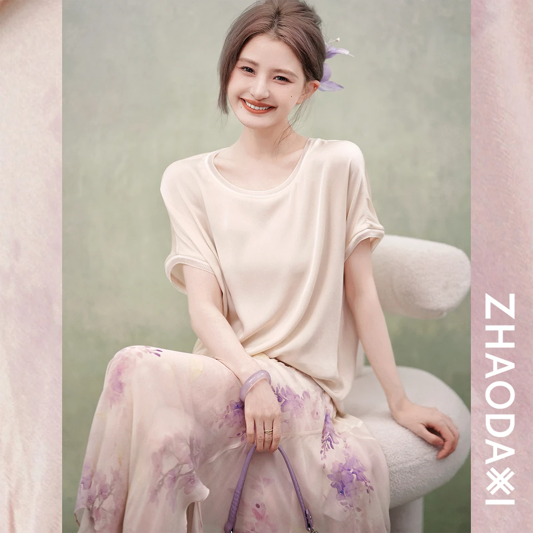 【赵大喜】米兰达T恤 | 弹力真si双乔 清凉透气