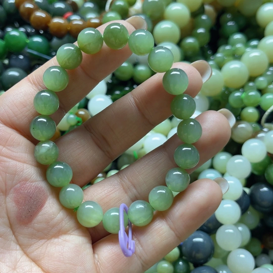 和田玉手链未镶嵌