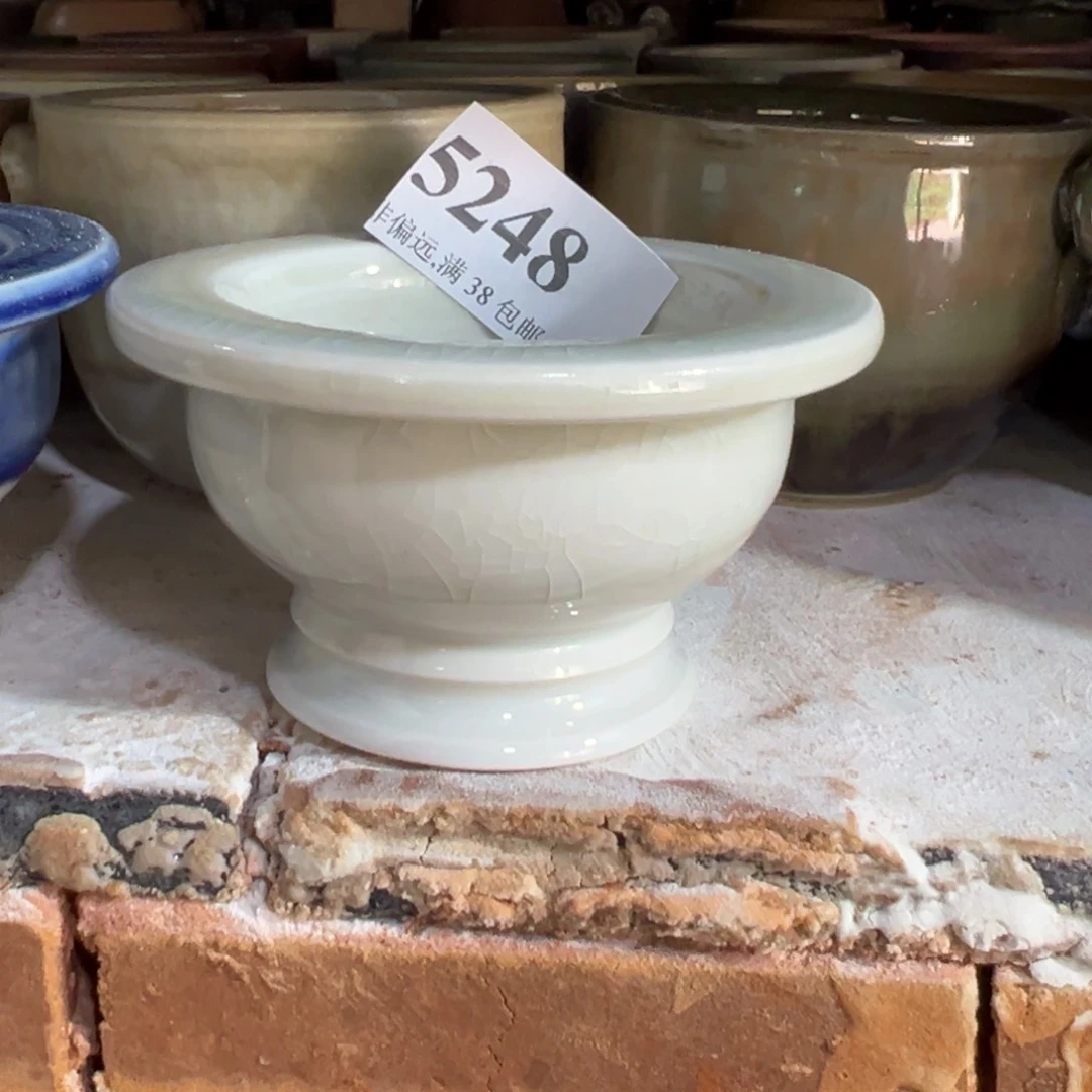 陶瓷景德镇手工花盆