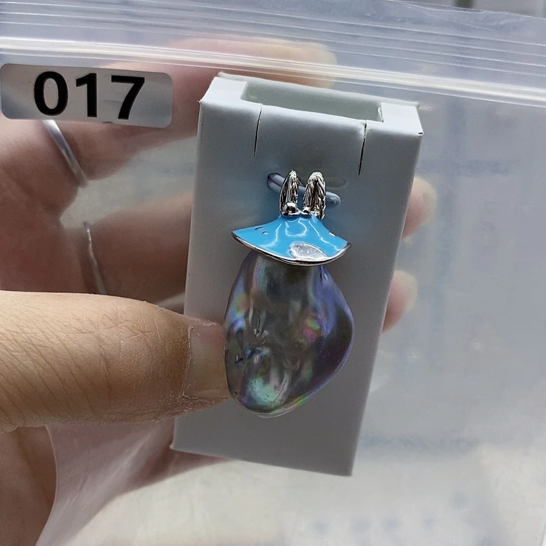 颈饰合金淡水珍珠