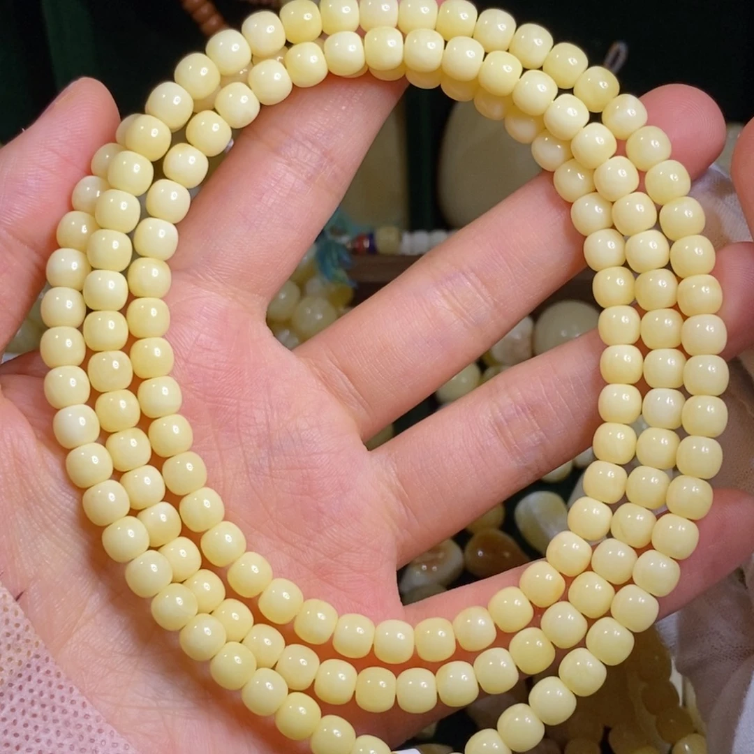 蜜蜡未镶嵌裸石6链子