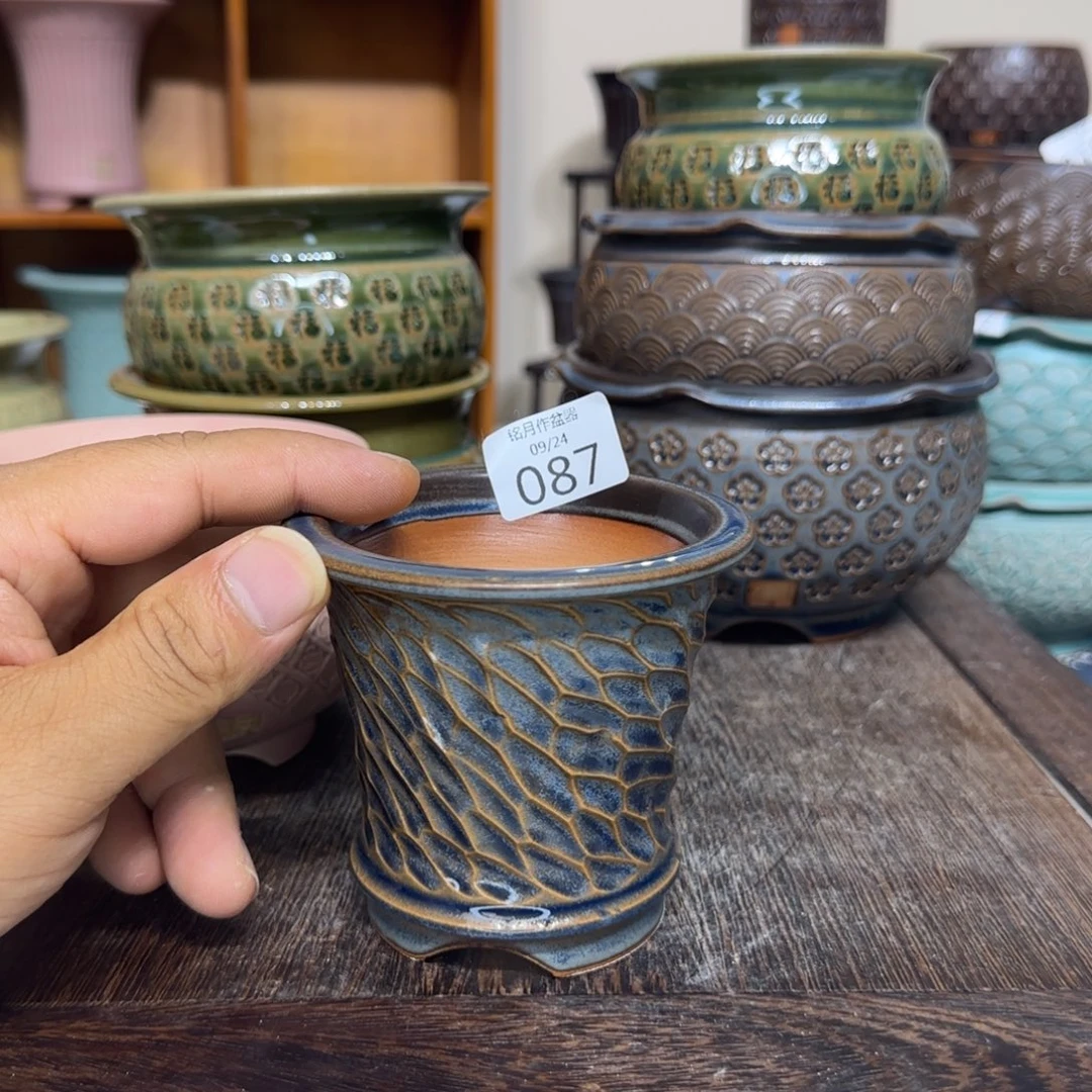 积***克手工花盆 087 内口口径 7cm
