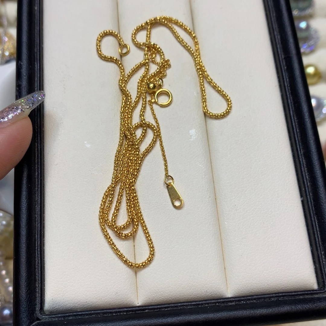 淡水珍珠银S925镶嵌颈饰