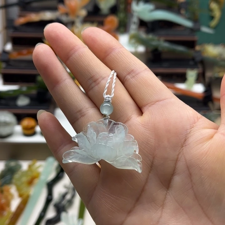 蛇纹石玉未镶嵌岫玉发簪