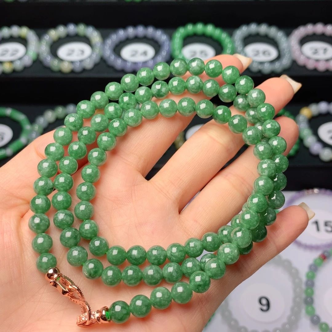 翡翠未镶嵌手链翡翠