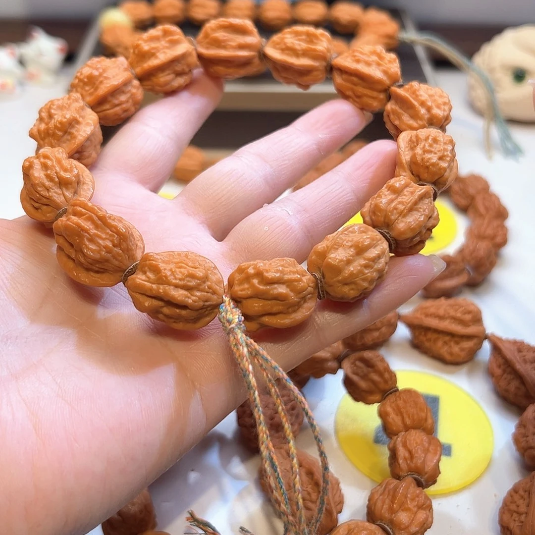 文玩核桃手串小金蟾