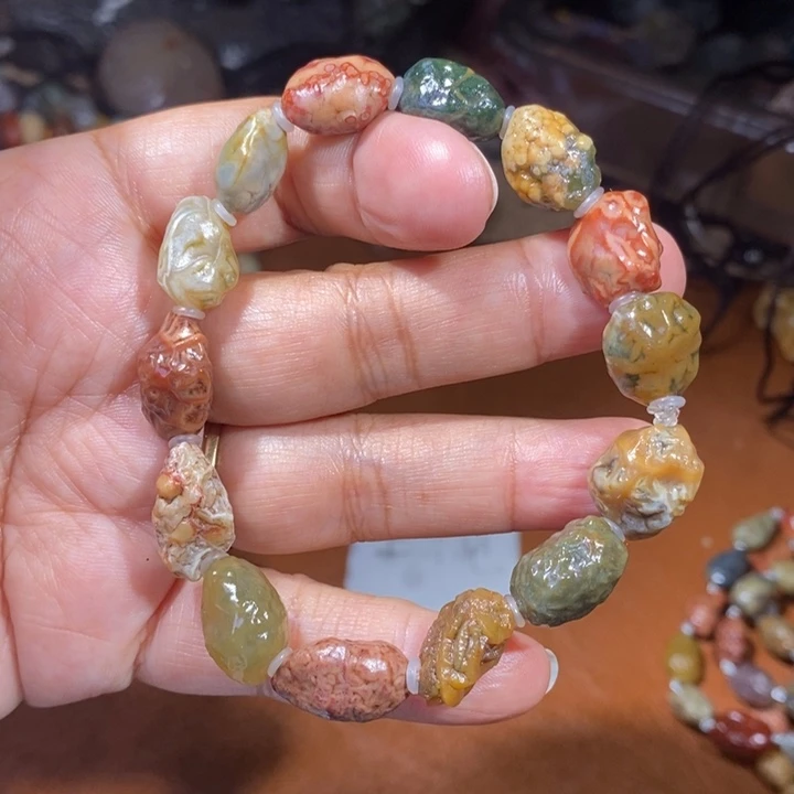 玛瑙/玉髓珠宝半成品未镶嵌