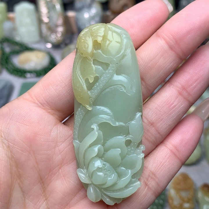 和田玉挂件未镶嵌