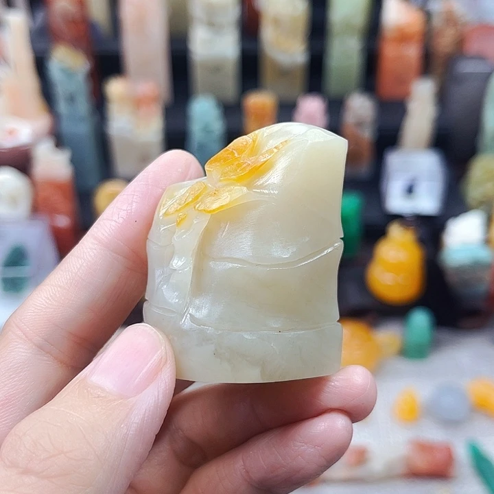 寿山石印石2696包邮包刻
