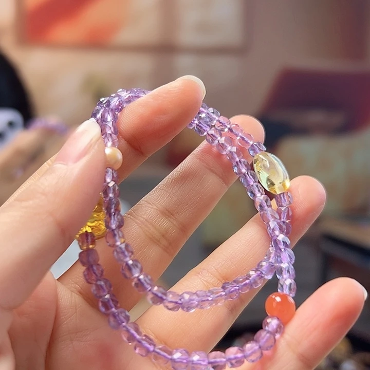 琥珀未镶嵌裸石琥珀手串