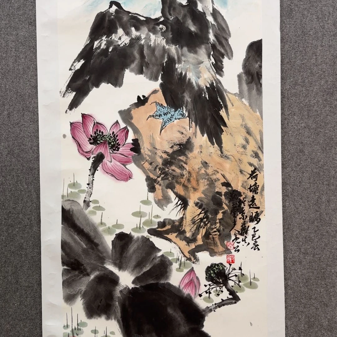 国画亮公老师手绘作品