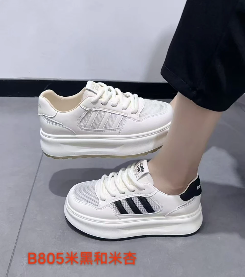 B805新款平底百搭休闲板鞋女鞋