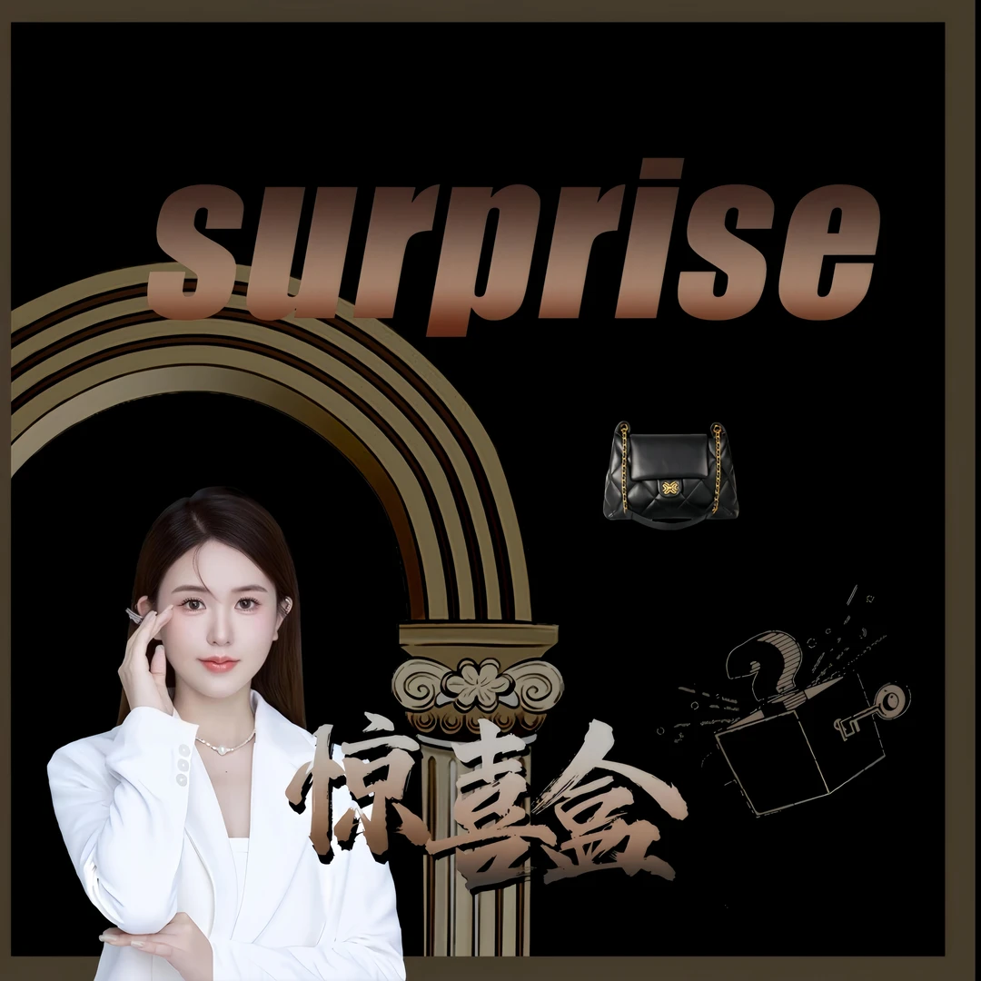 【Tian Yi惊喜盒】-2025新款轻奢单肩手提斜挎包 6806