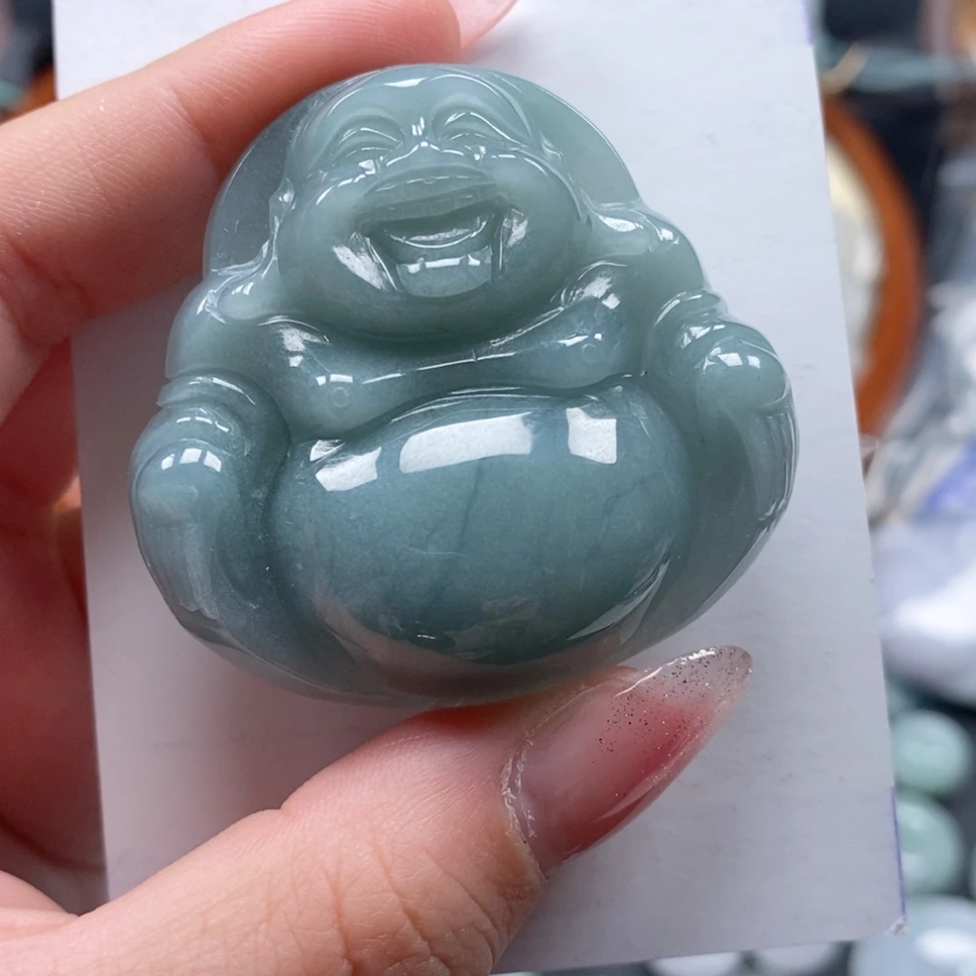 翡翠颈饰未镶嵌天然翡翠