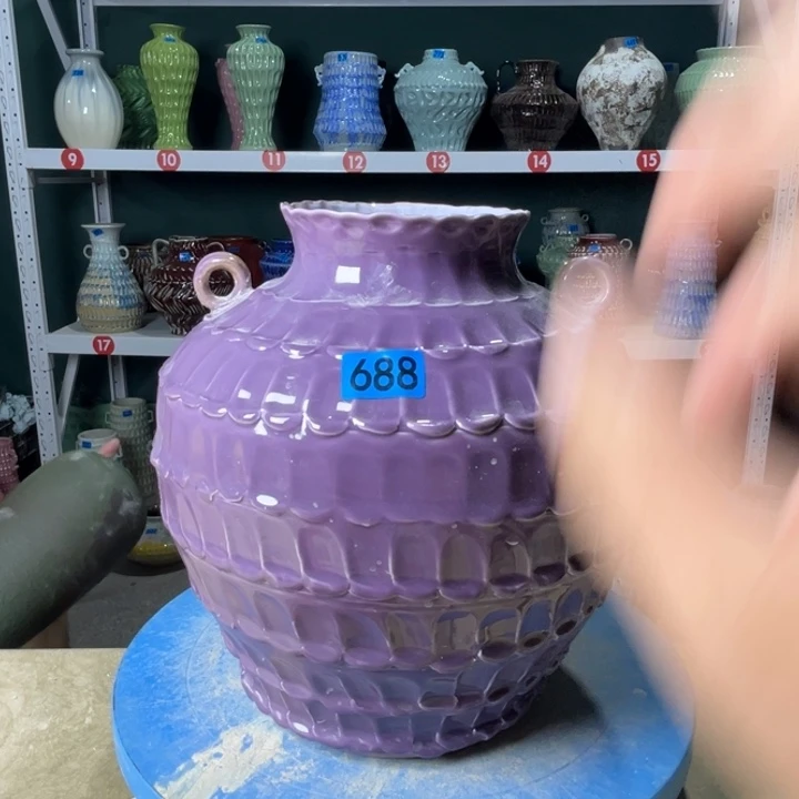 景德镇陶瓷花盆花器688