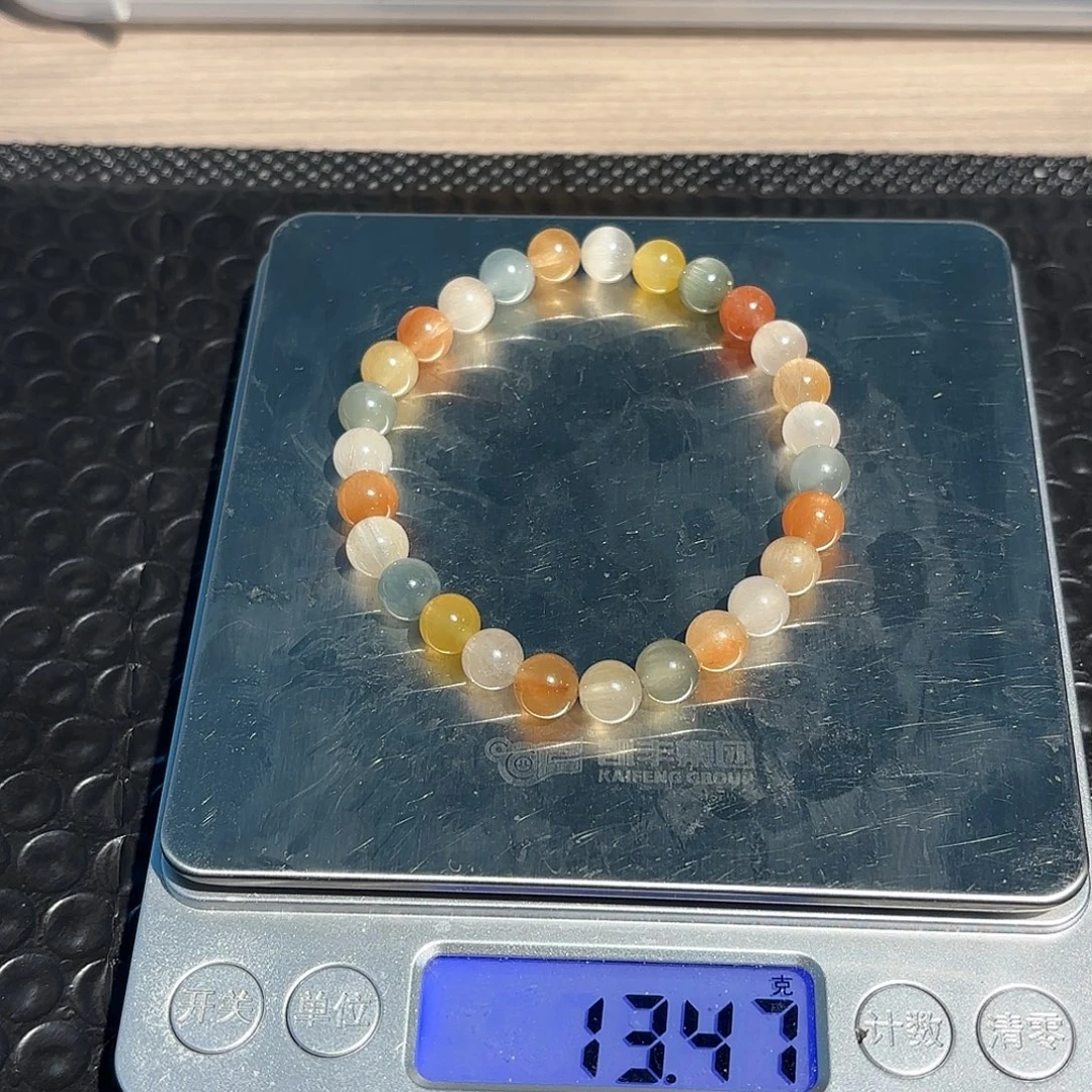 天然彩兔毛尺寸7mm+