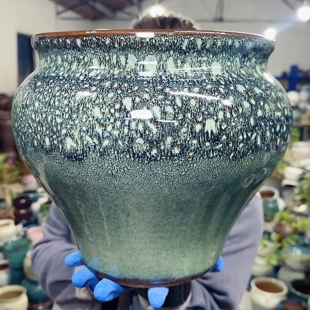 花盆紫砂高24口23