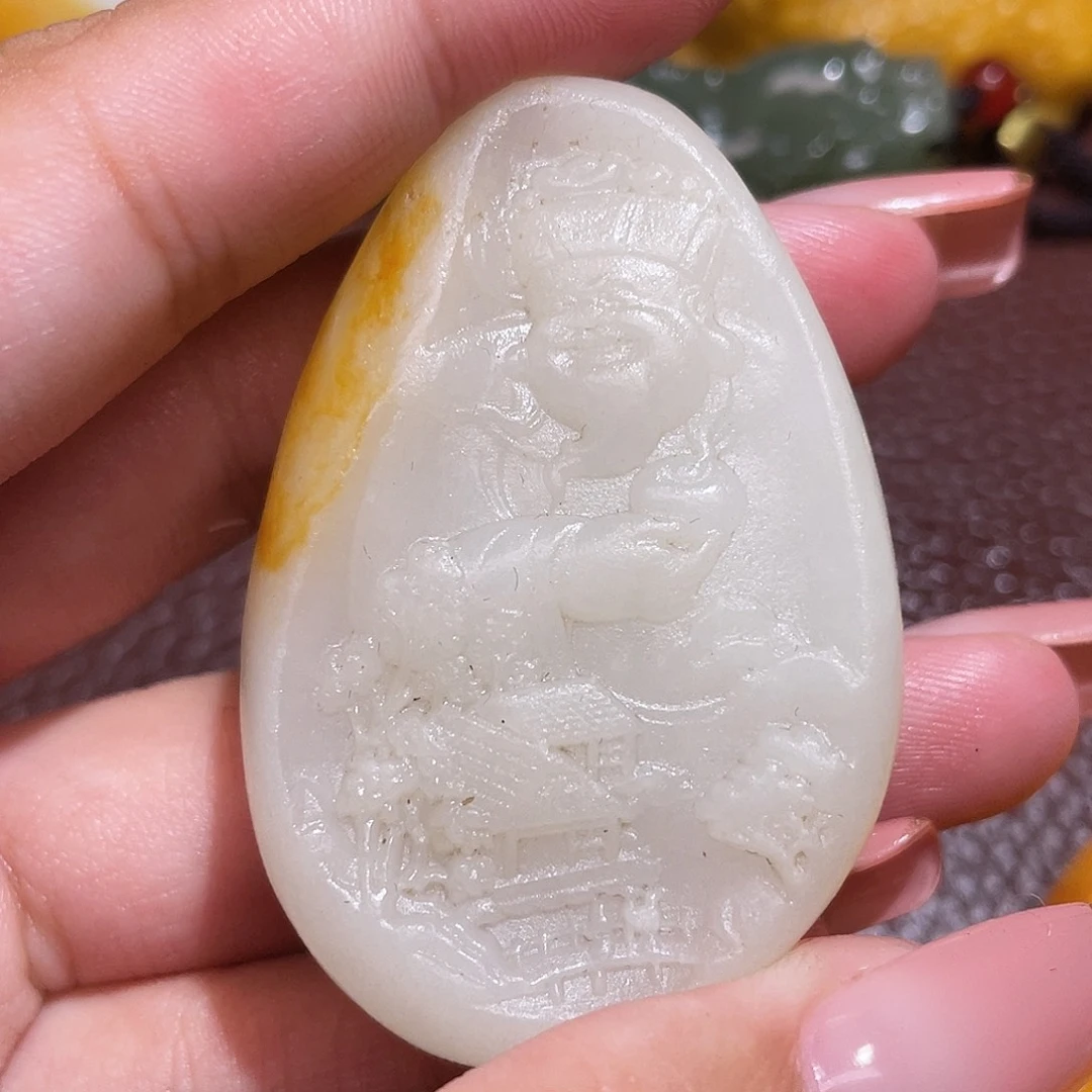 颈饰未镶嵌和田玉