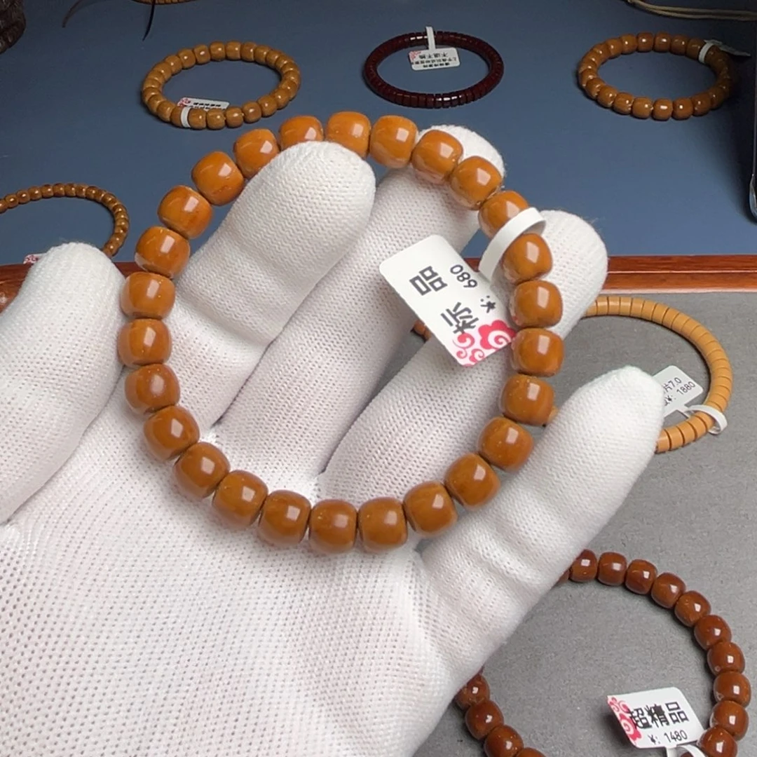 紫金鼠手串9.2尺实心鼠标品