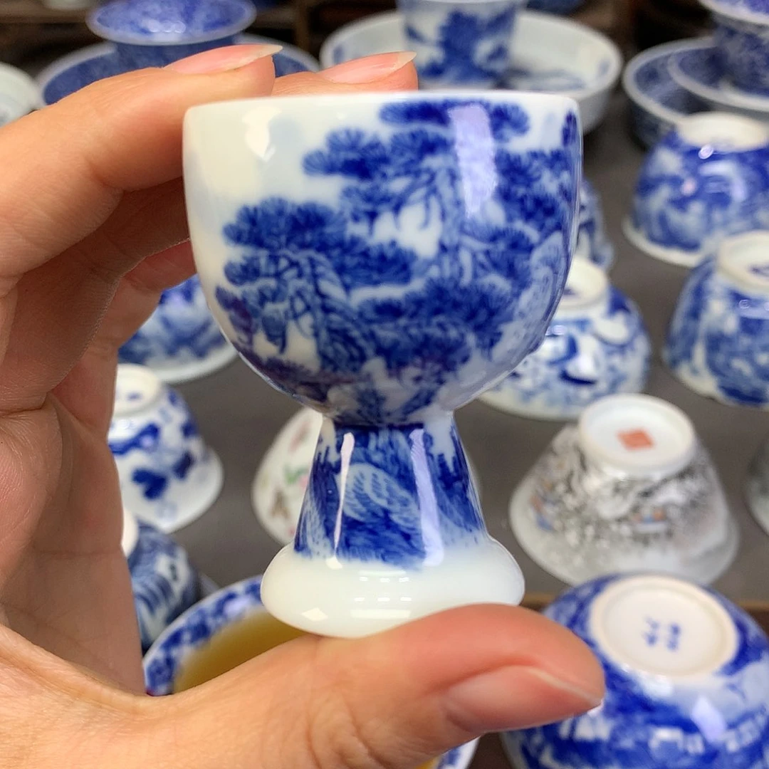 【闪购商品】瓷片景德镇陶瓷主人杯