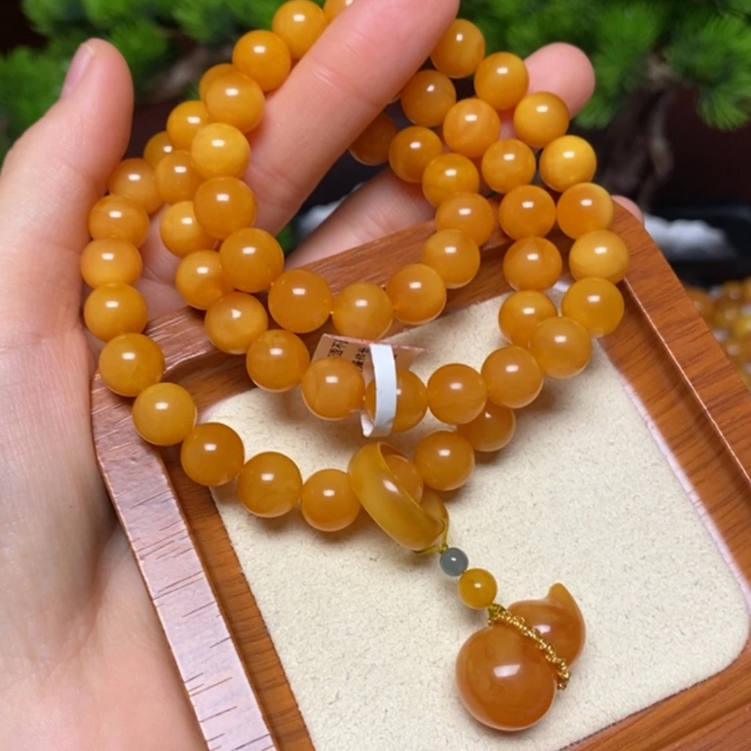 【闪购商品】未镶嵌蜜蜡手链手串