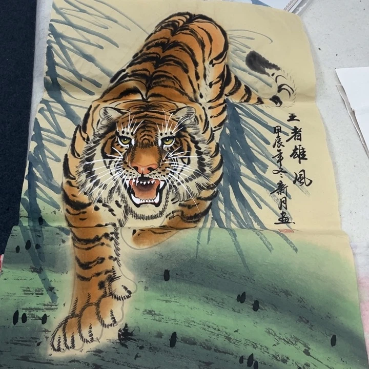 国画宣纸纯手绘字画