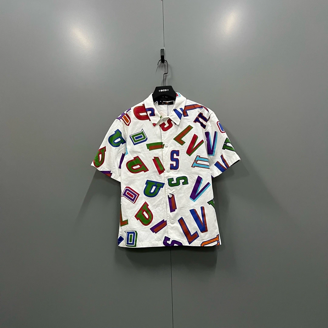 未使用 LouisVuitton/路易威登 ab94 015143 NBA 篮球印花短袖