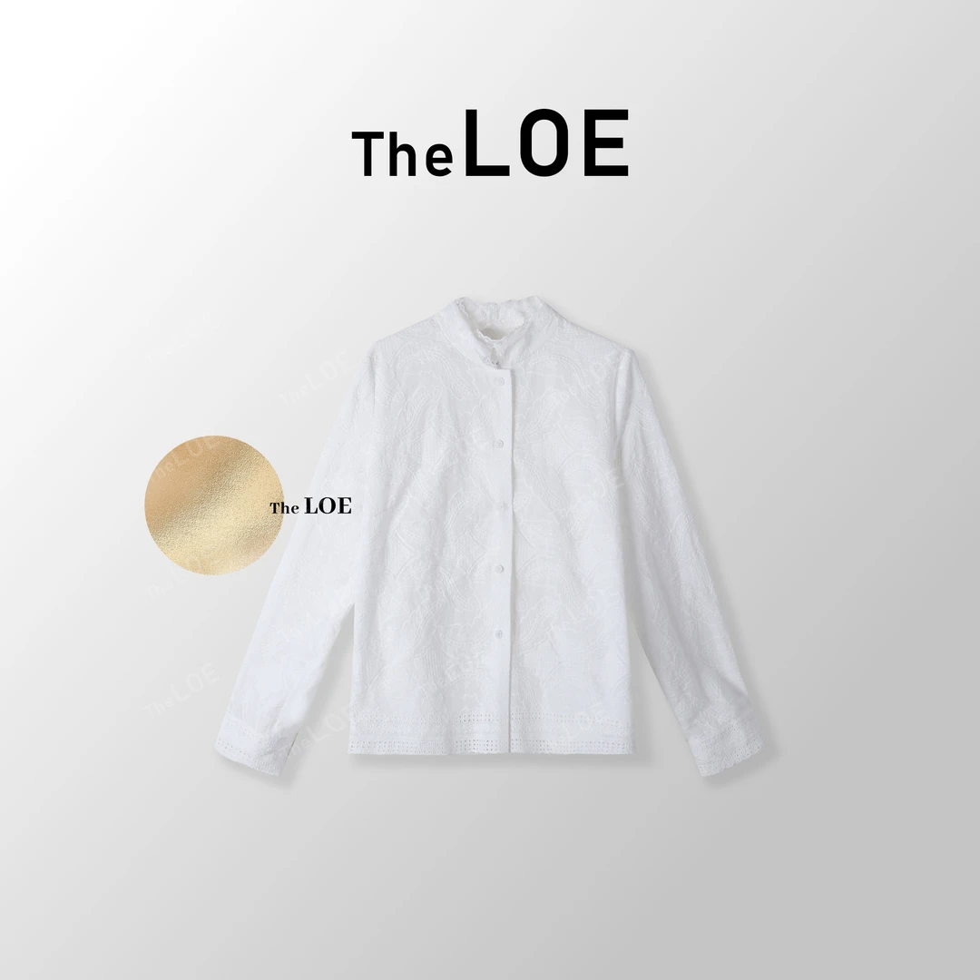 TheLOE/【艺语】纯棉立体精致上衣#01.10C-G3583