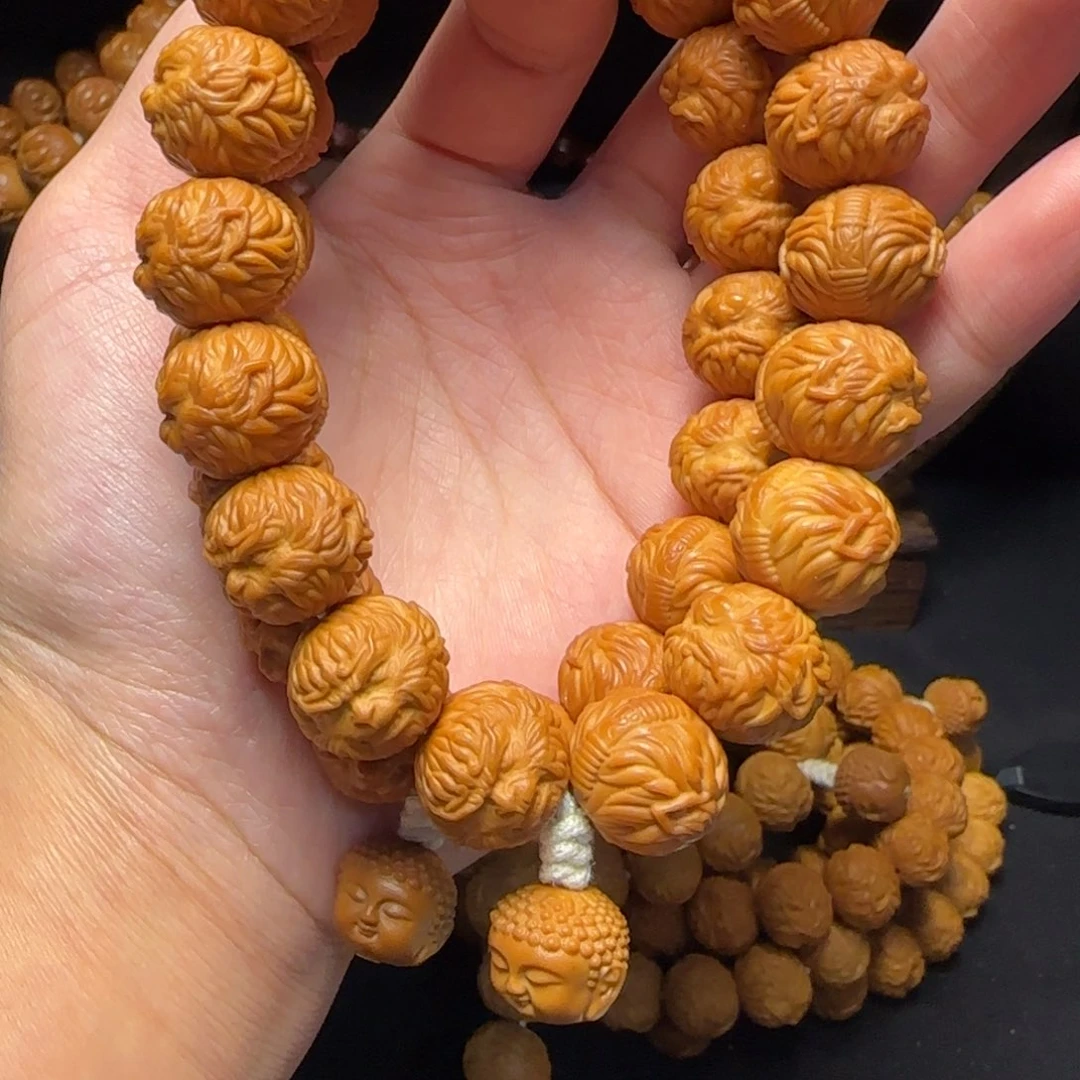 狠***色吊坠猴头核桃猴头