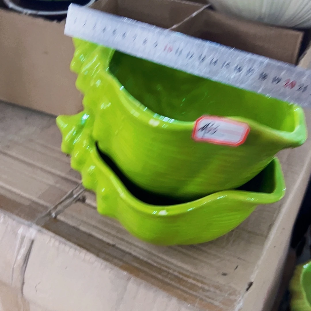 外贸尾单陶瓷花盆凑单10米包邮