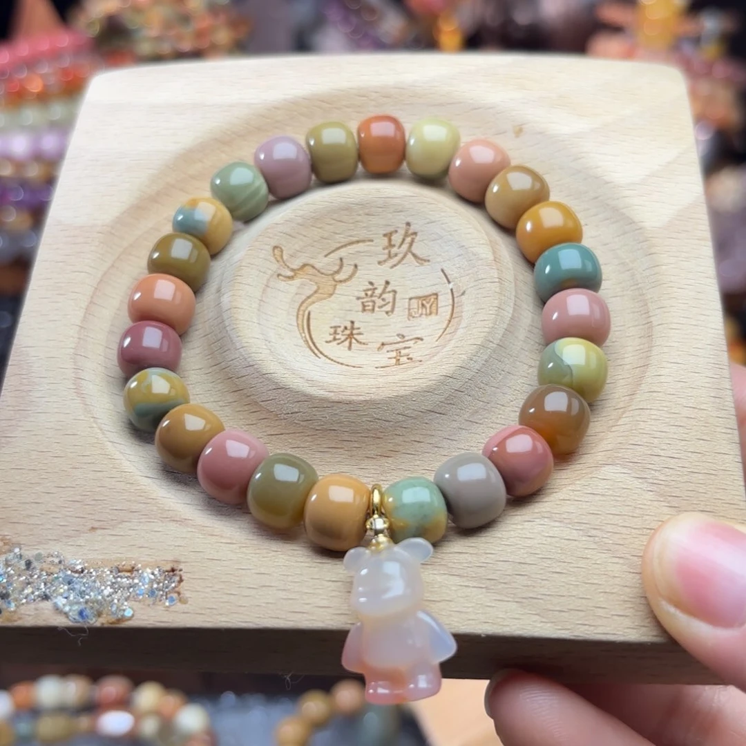 未镶嵌石英质玉珠宝半成品