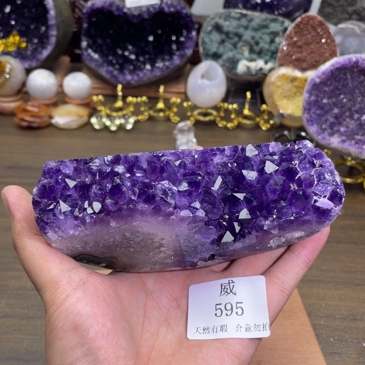 水晶未镶嵌珠宝半成品