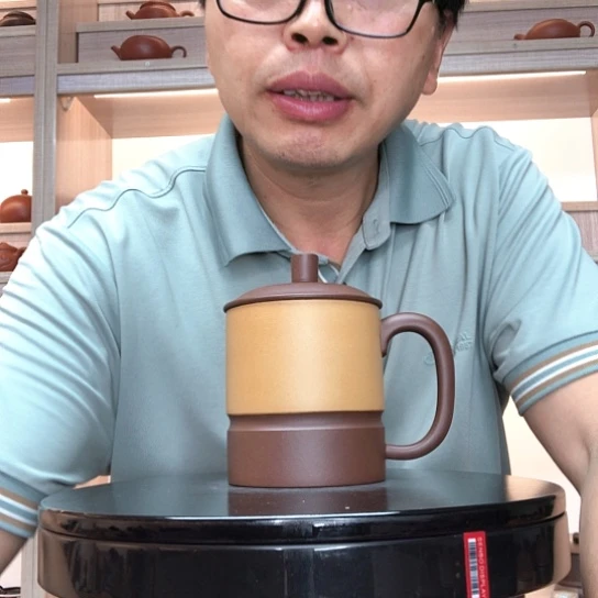茶杯底槽青微瑕容量400