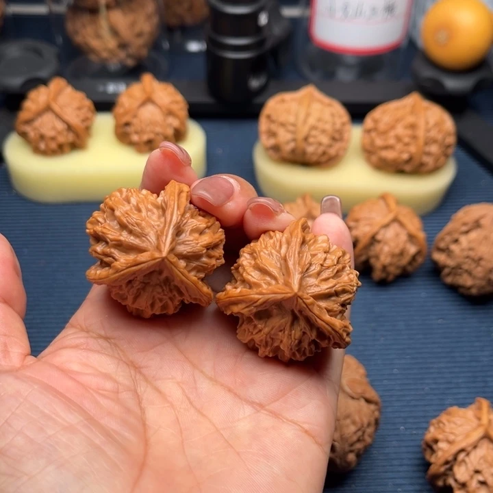 吊坠文玩核桃37盘山三棱