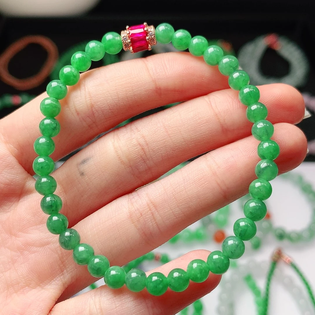 翡翠未镶嵌手链翡翠