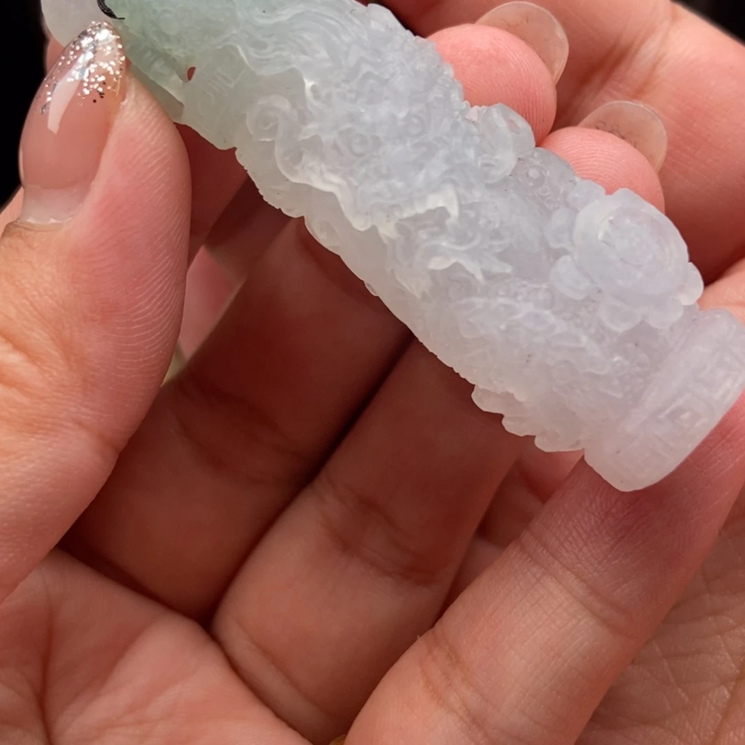 假***练定制翡翠未镶嵌缅甸翡翠A货