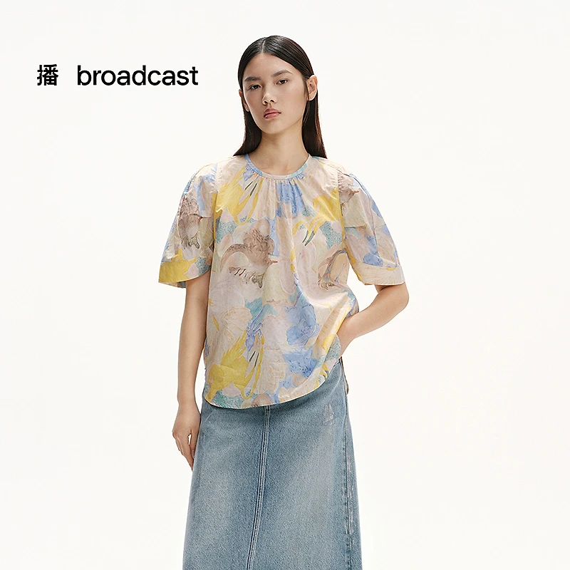 【商场同款】播时尚简约花式上衣BDS2HD2184