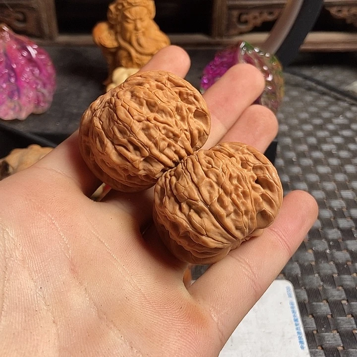 文玩核桃吊坠巳**意磨盘