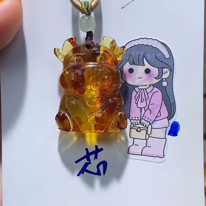 定制琥珀未镶嵌蜜蜡吊坠
