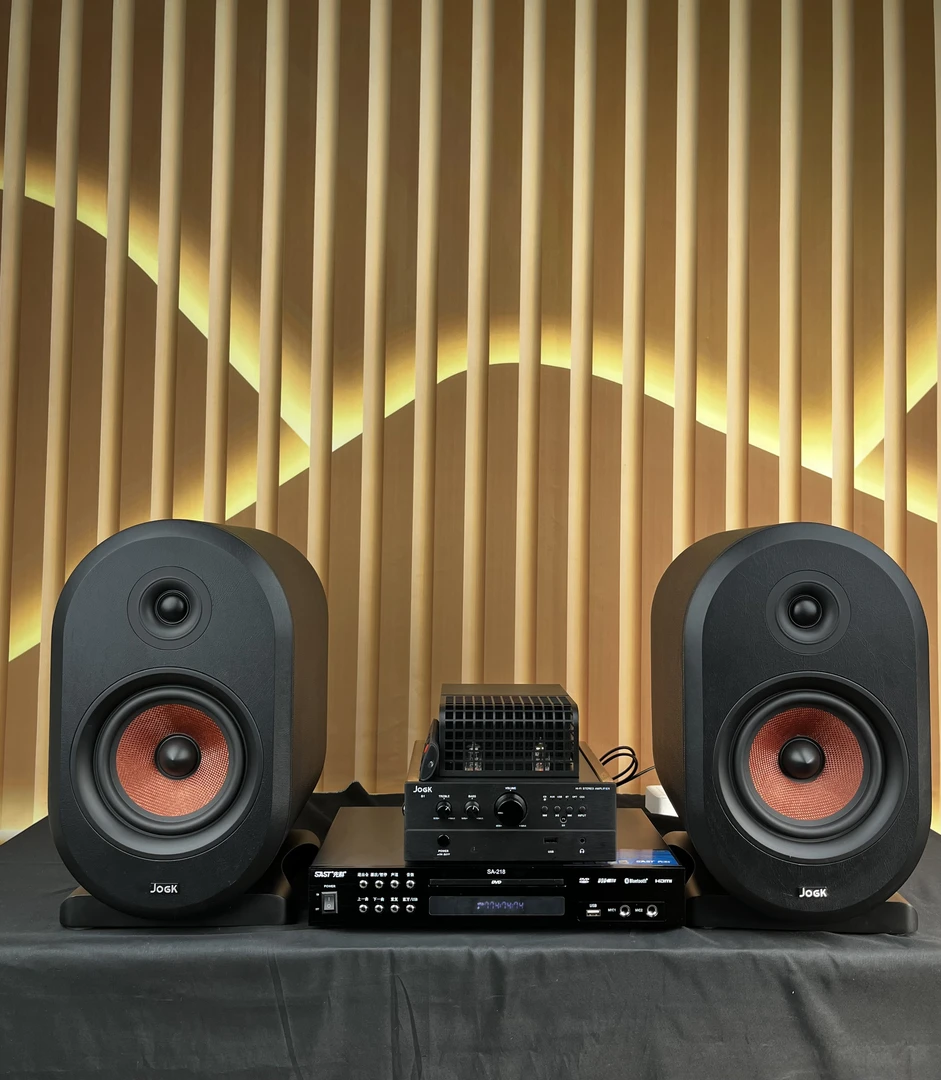 JOGK660音响胆机 复古皮家用设备HIFI音响组合套装